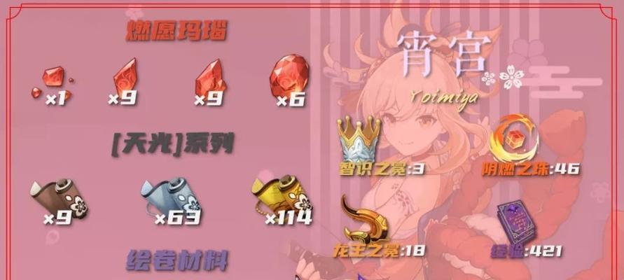 原神神乐之真意突破材料最新一览（揭秘神乐之真意的奥秘，探寻突破所需材料）