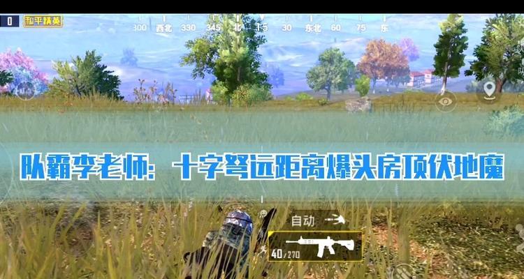 和平精英十字弩使用技巧教学（掌握十字弩）