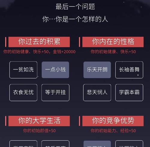 《人生选择器攻略妹子》（用游戏指南攻略妹子）