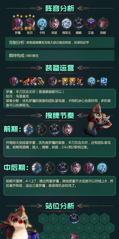 云顶之弈S5神盾战士阵容装备一览（打造最强神盾战士）