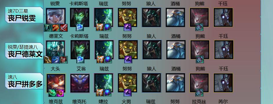 云顶之弈S6必备的德莱文阵容搭配攻略（从初学者到高手）