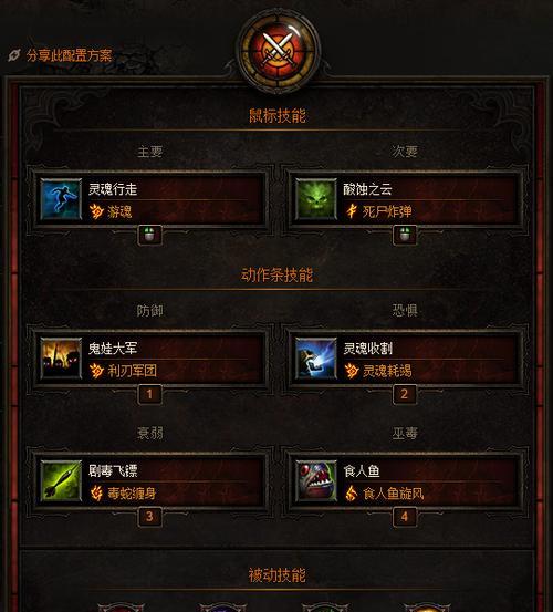暗黑3巫医刷A3技能和配装详解（最高2万DPS的输出利器）