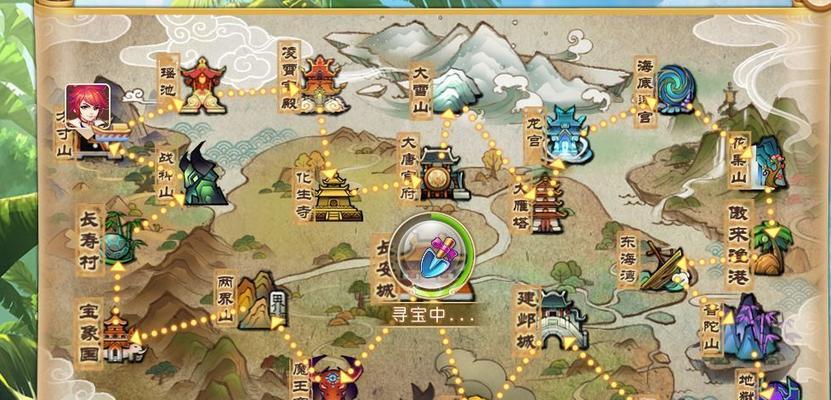 梦幻西游宝图宝箱位置如何查看？