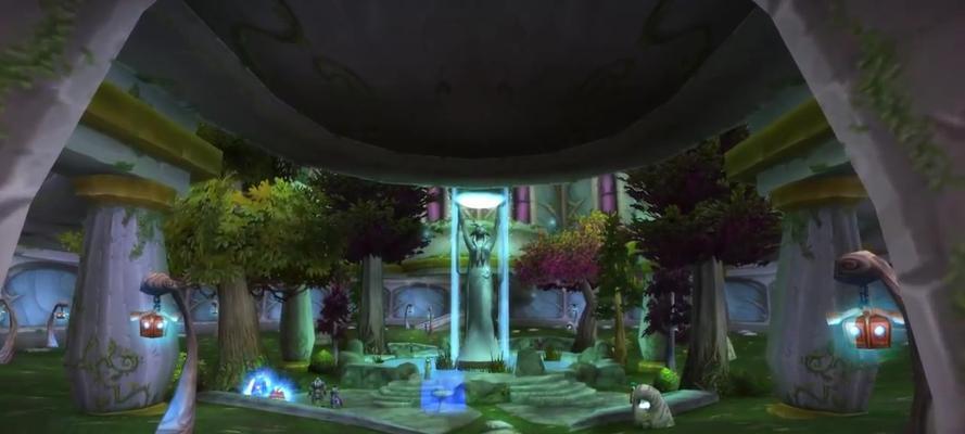 魔兽世界如何获得超美场景？
