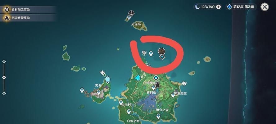 原神中划船任务的完成地点在哪里？