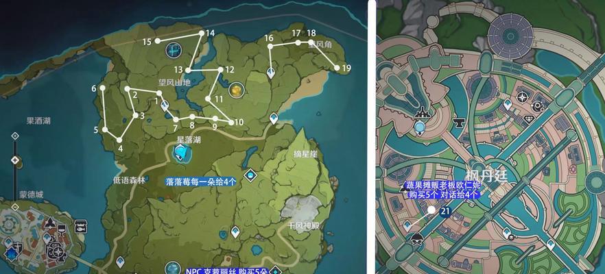 原神中魔女快速刷取地点在哪里？