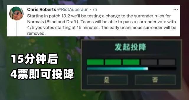 英雄联盟手游投降怎么操作？投降条件是什么？