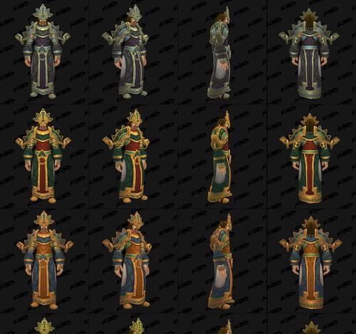 魔兽世界中衣服试穿的步骤是什么？