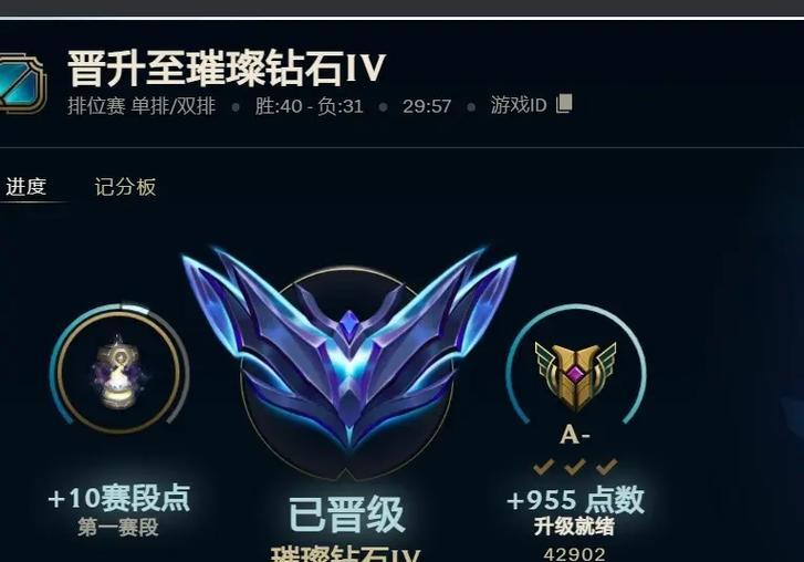 钻石61在英雄联盟中属于什么水平？