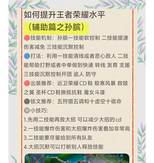 王者荣耀中龙人适合搭配哪些辅助？如何选择最佳辅助组合？
