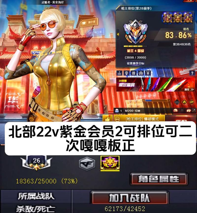 CF中达到什么段位可以开启双排模式？