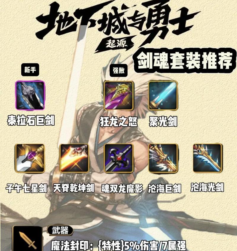 剑魂天域套应选择哪种属性强化？有何优势？